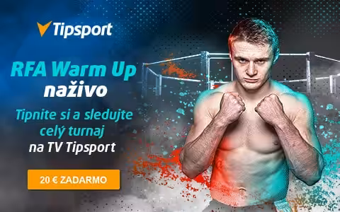 RFA warm up livestream na TV Tipsport