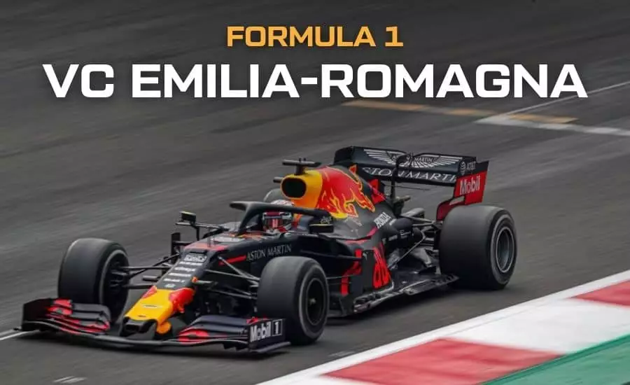 VC Emilia-Romagna F1 program a výsledky