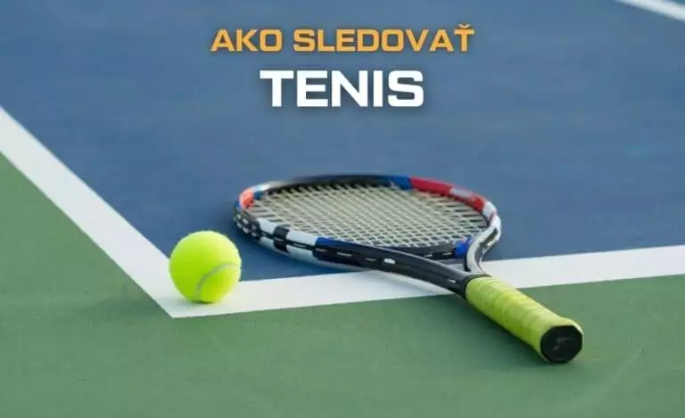 Kde sledovať tenis live? TV, online, livestream