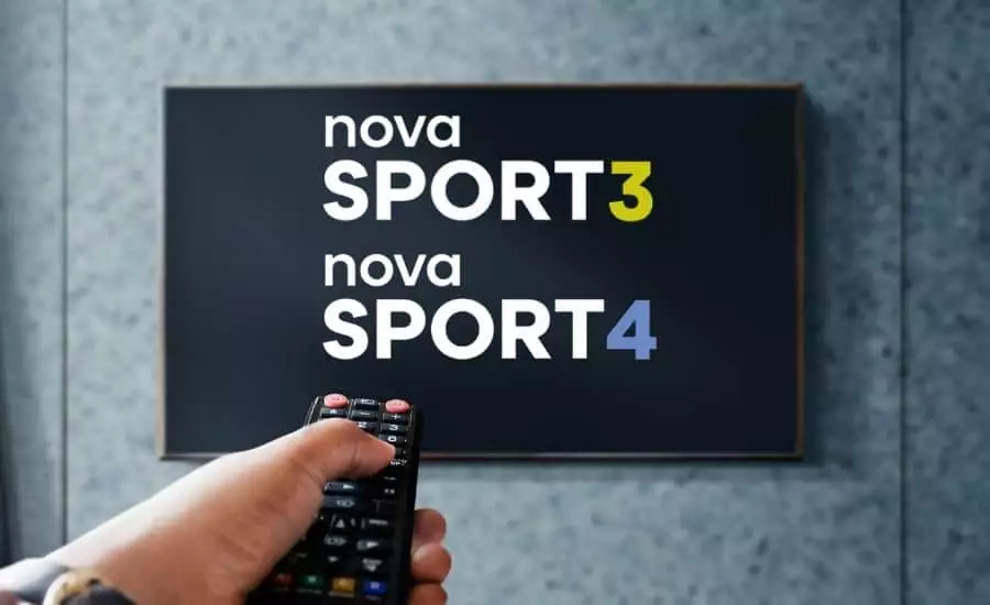 Športový TV kanál Nova Sport 3 a Nova Sport 4 live - program dnes