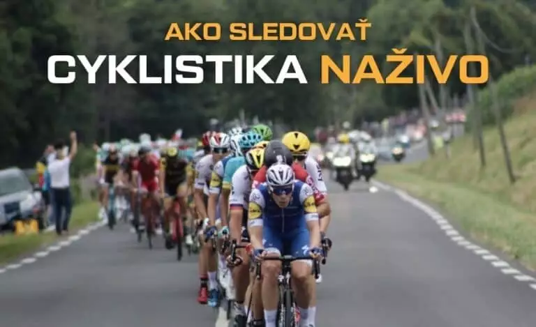 Kde sledovať cyklistiku live