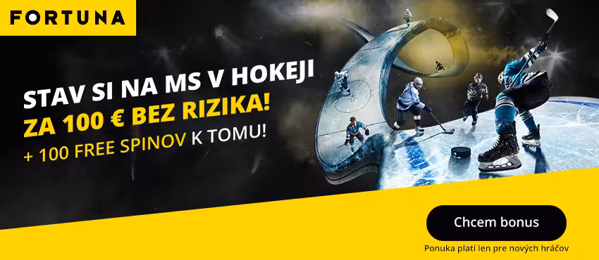 MS v hokeji na TV Fortuna live