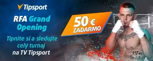 RFA Grand Opening naživo na TV Tipsport