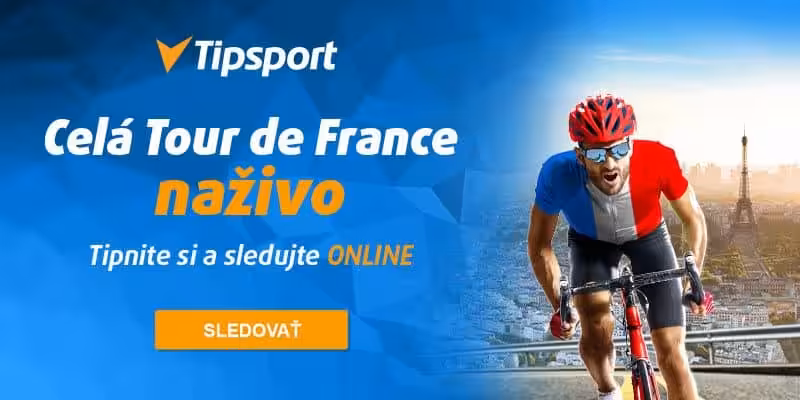 Tour de France live na TV Tipsport