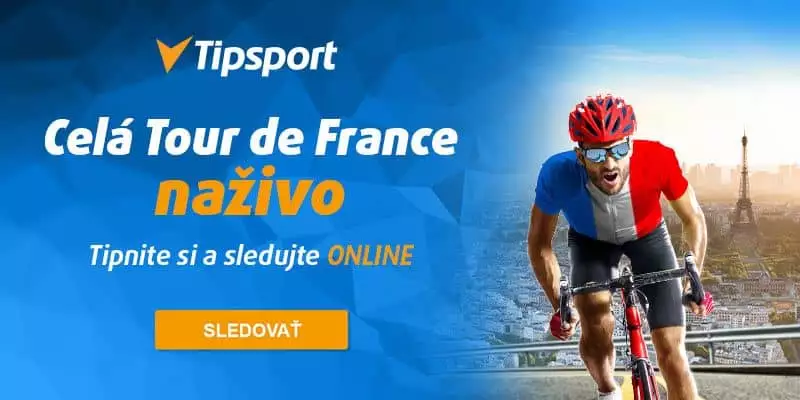 Tour de France live na TV Tipsport