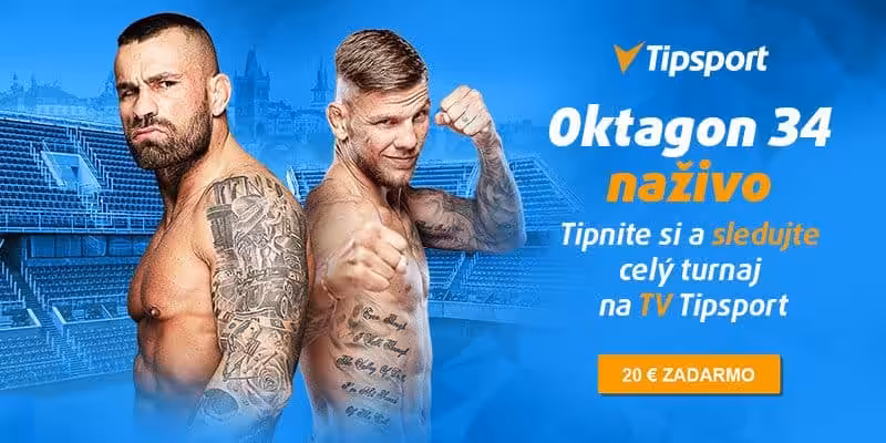 Oktagon 34 live na TV Tipsport