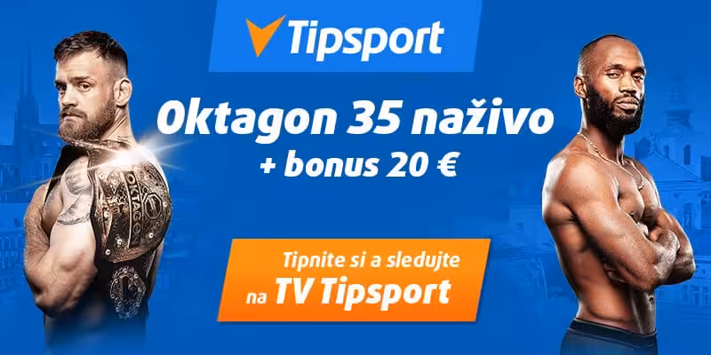 Oktagon 35 naživo na TV Tipsport zadarmo