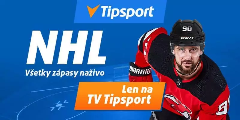 NHL live na TV Tipsport 800x400