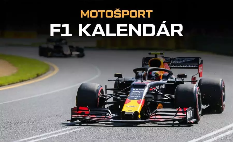 F1 program, kalendár a výsledky
