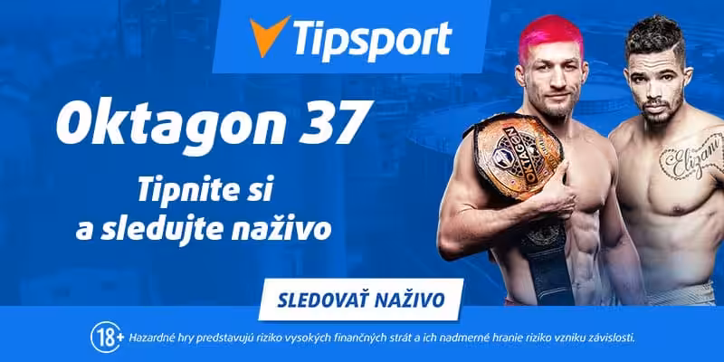 Oktagon 37 live na TV Tipsport
