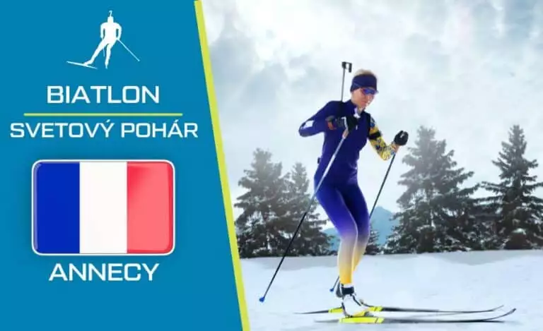 Biatlon Annecy svetový pohár, program a výsledky