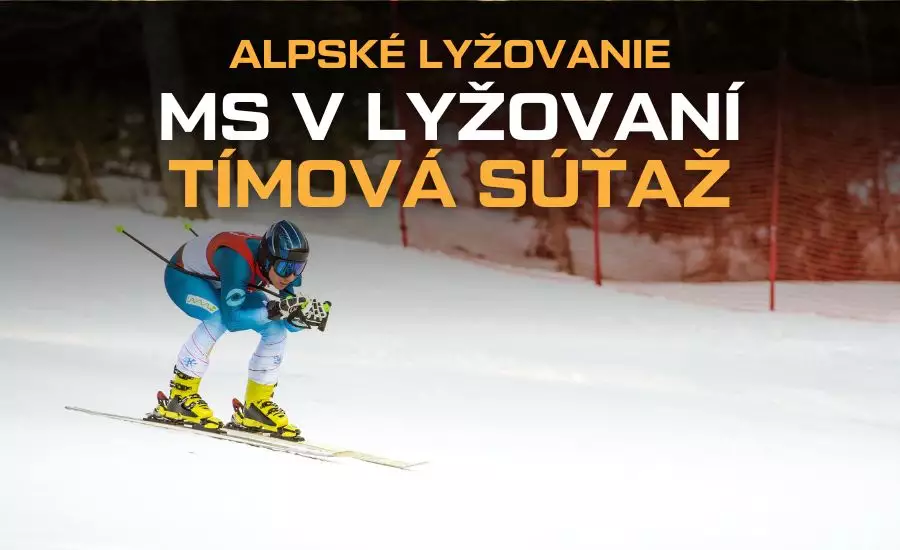MS v lyžovaní tímová súťaž program a výsledky, live stream zadarmo