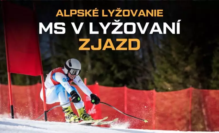 MS v lyžovaní zjazd program a výsledky, live stream zadarmo