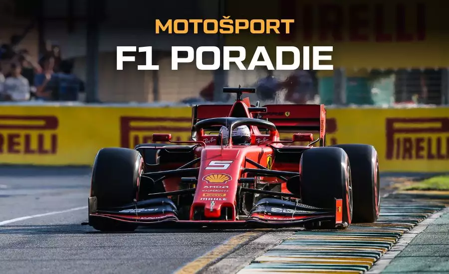 F1 poradie 2023 jazdcov a tímov