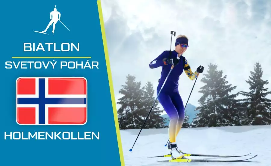 Biatlon Holmenkollen program, výsledky, live stream