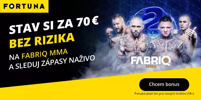 Fabriq MMA 2 live na Fortuna TV