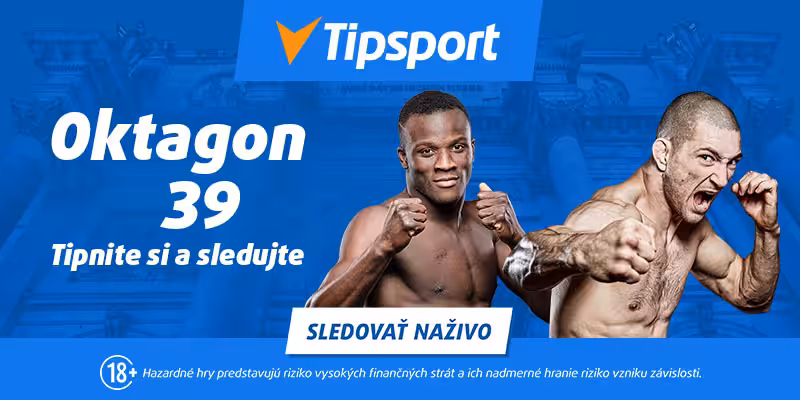 Oktagon 39 live na TV Tipsport