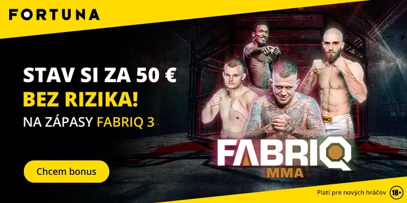 Fabriq 3 livestream na Fortuna TV zadarmo