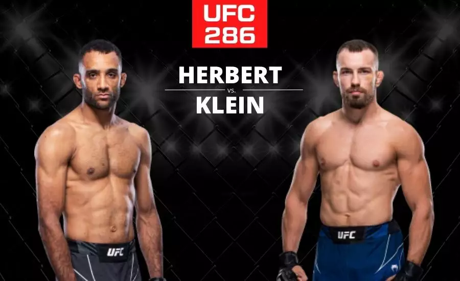 UFC Klein naživo vs Herbert
