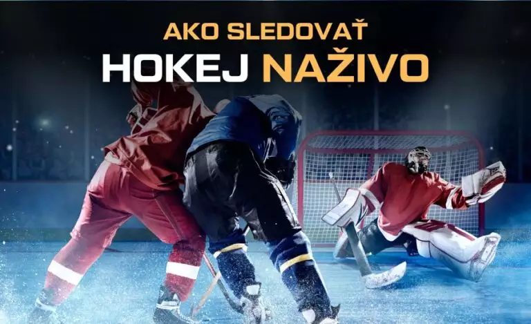 Ako sledovať hokej live, TV, online, live stream