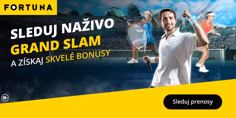 Grandslam live na Fortuna TV