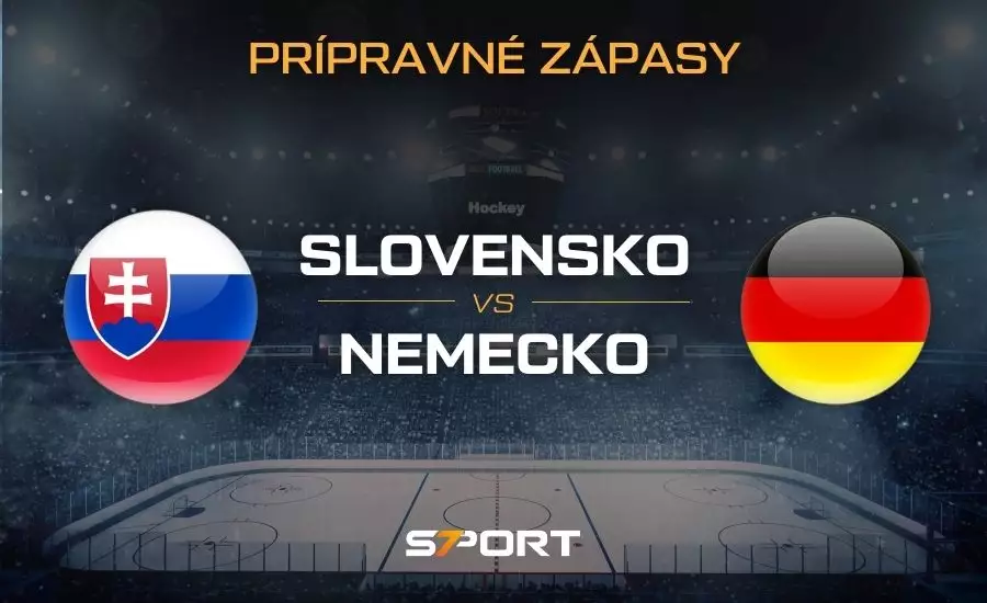 Slovensko - Nemecko hokej prípravné zápasy