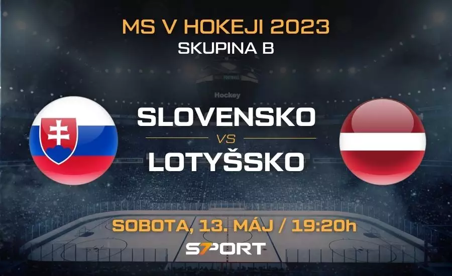 Slovensko - lotyšsko MS v hokeji 2023 zostavy, live stream
