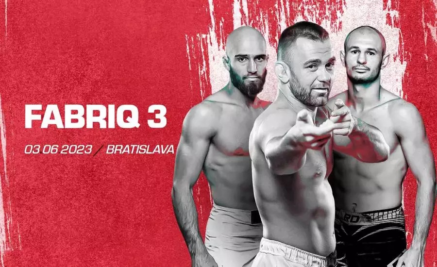 Fabriq MMA 3 Bratislava program, výsledky, karta, live stream