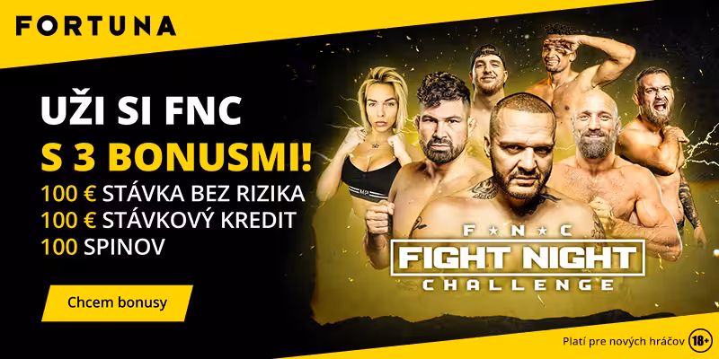 Fortuna bonusy na Fight Night Challenge 4