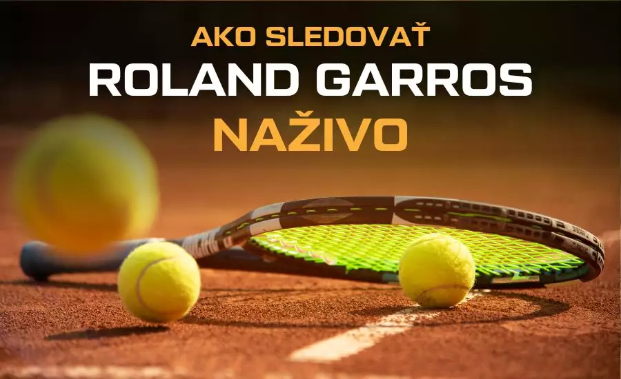 Kde sledovať Roland Garros live v TV, online na internete