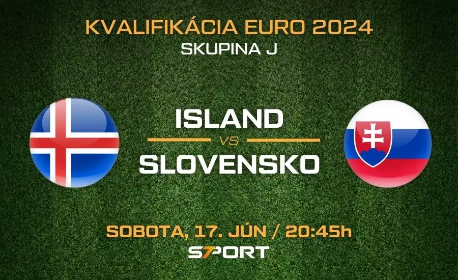 Slovensko - Island Kvalifikácia EURO 2024