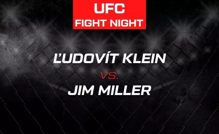 UFC Klein naživo vs Miller