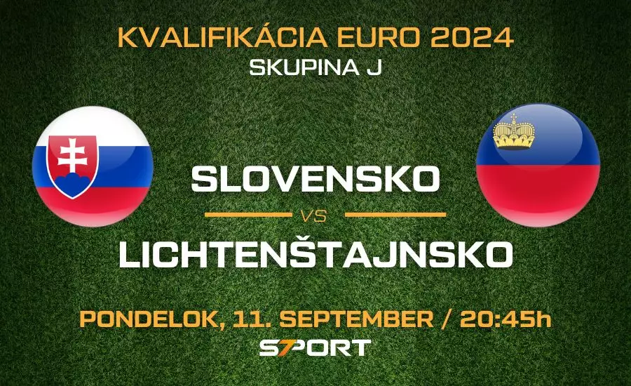 Slovensko - Lichtenštajnsko Kvalifikácia ME vo futbale 2024