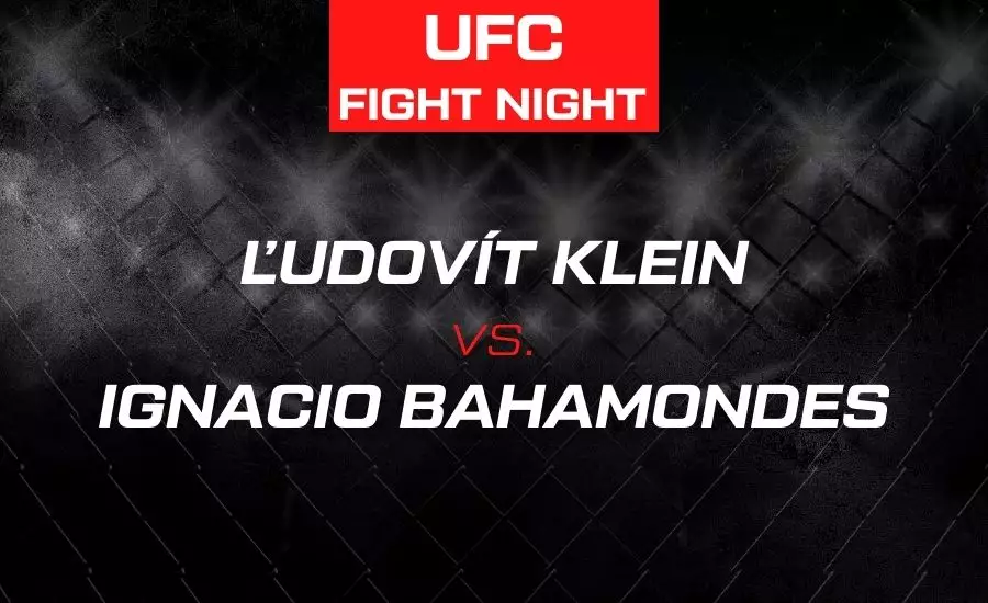 UFC Klein vs Bahamondes naživo