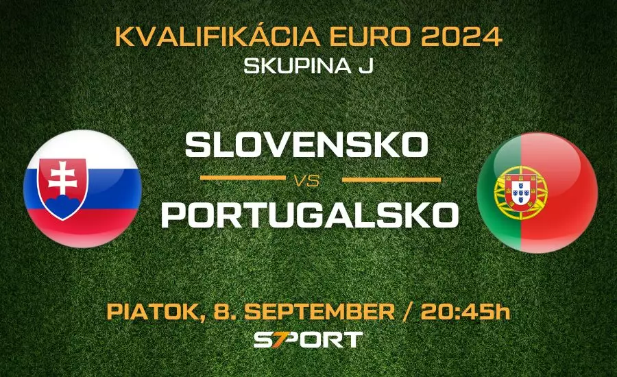 Slovensko - Portugalsko kvalifikácia EURO 2024