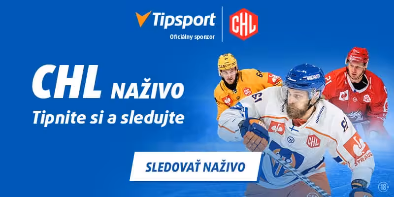 Hokej Liga majstrov live TV Tipsport