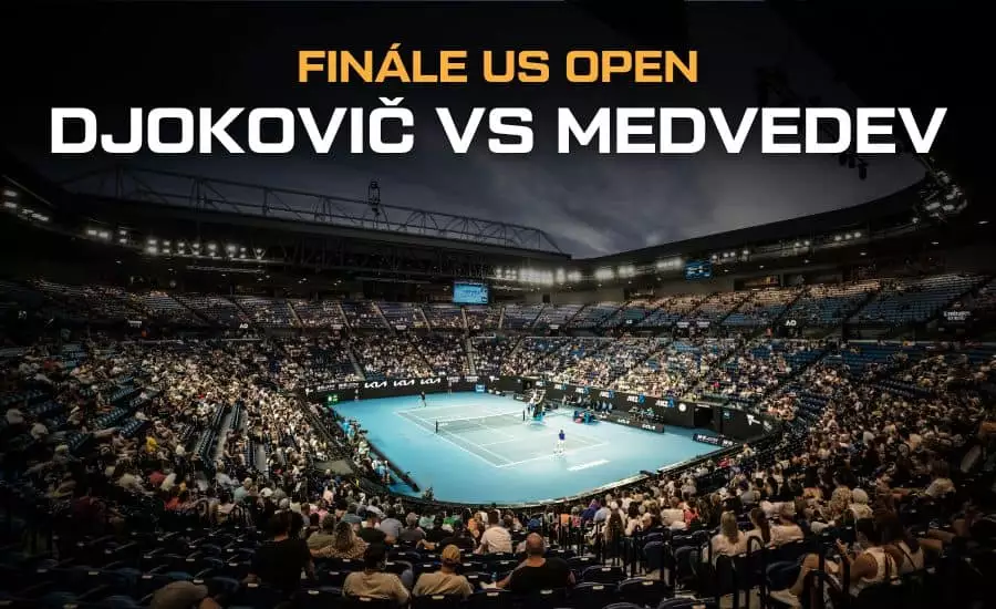 Djokovič Medvedev finále US Open 2023