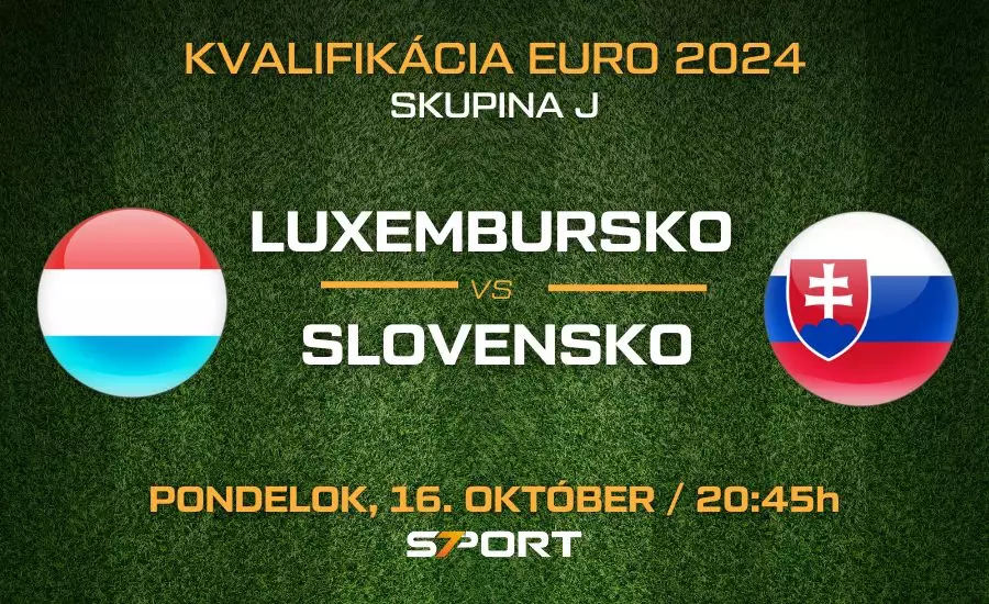 Luxembursko - Slovensko kvalifikácia EURO 2024