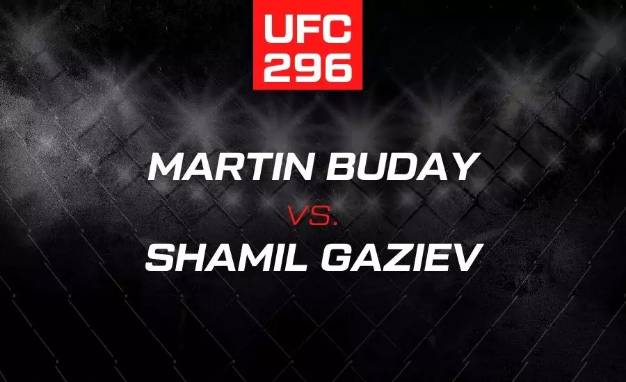 Buday vs Gaziev UFC zápas live