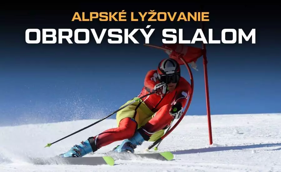 Obrovský slalom lyžovanie program pretekov v sezóne