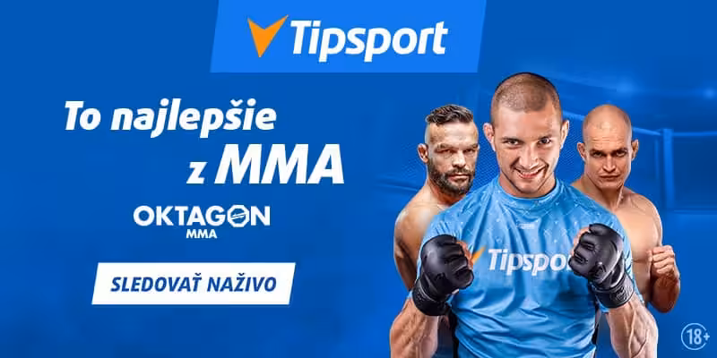 Oktagon MMA live na TV Tipsport zadarmo