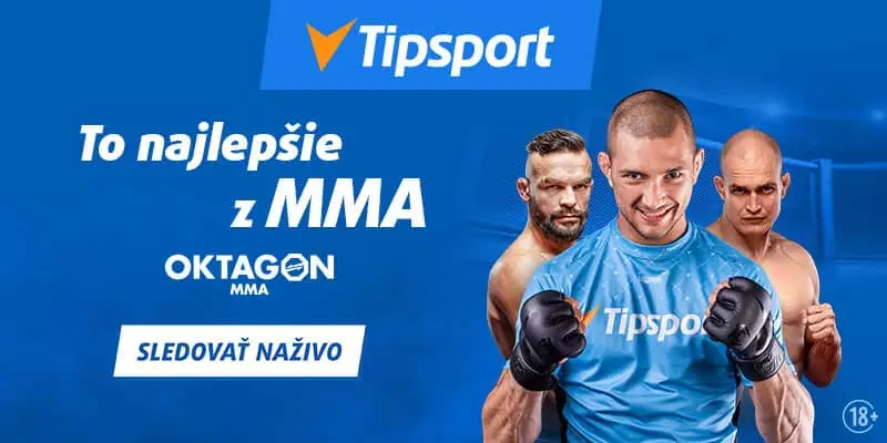 Oktagon MMA live na TV Tipsport zadarmo