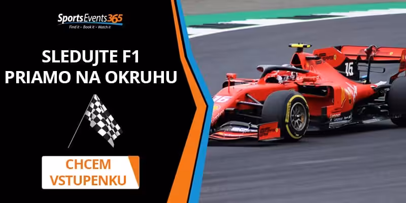 Formula 1 vstupenky na SportsEvents365