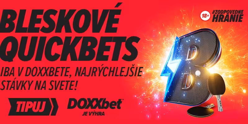 Bleskové quickbets od Doxxbet