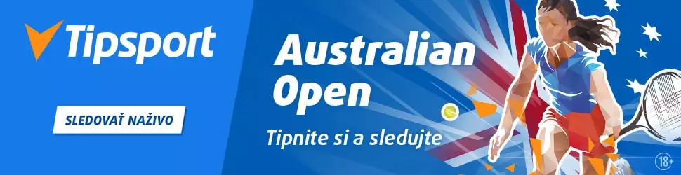 Australian Open na TV Tipsport