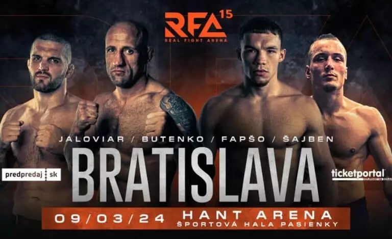 RFA 15 Bratislava - program, naživo