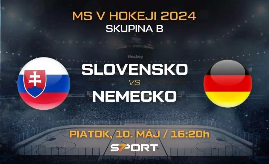 Slovensko - Nemecko MS v hokeji 2024