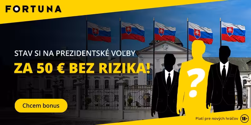 Fortuna bonus prezidentské voľby