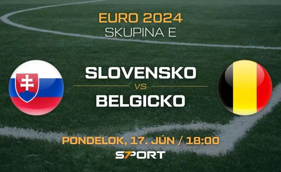 Slovensko - Belgicko EURO 2024