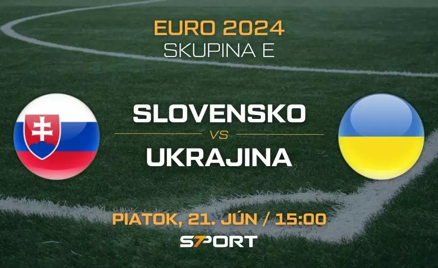Slovensko - Ukrajina EURO 2024